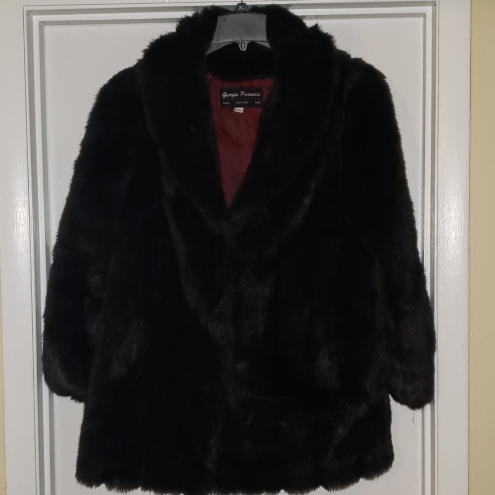 Vintage Giorgio Parnucci Fux Fur Coat